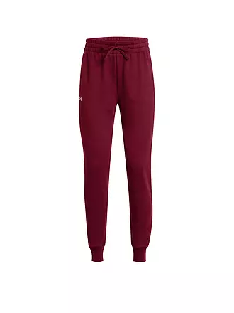 UNDER ARMOUR | Pantaloni da jogging da donna UA Rival Fleece | dunkelrot